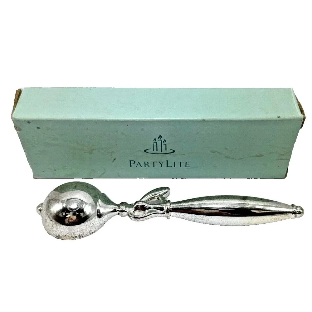 PartyLite Ice Cream‎ Scoop Snuffer Has scratches with Box P7625 - Picture 3 of 6
